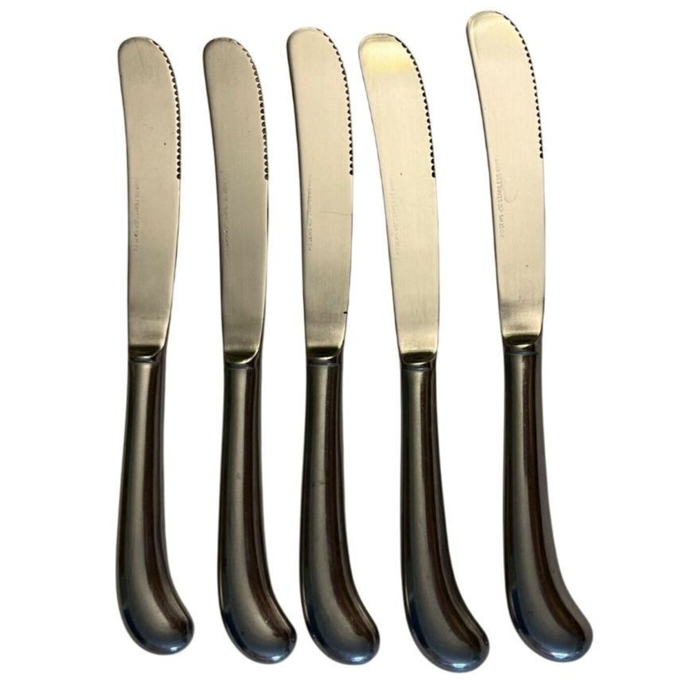 5 Rogers Jefferson Manor Stainless Steel Knives Korea